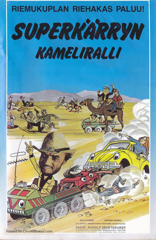 Zwei tolle K&auml;fer r&auml;umen auf - Finnish VHS movie cover