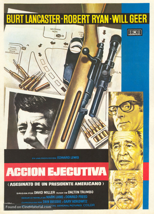 Executive Action - Spanish Movie Poster