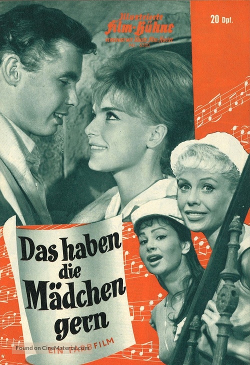 Das haben die M&auml;dchen gern - German poster