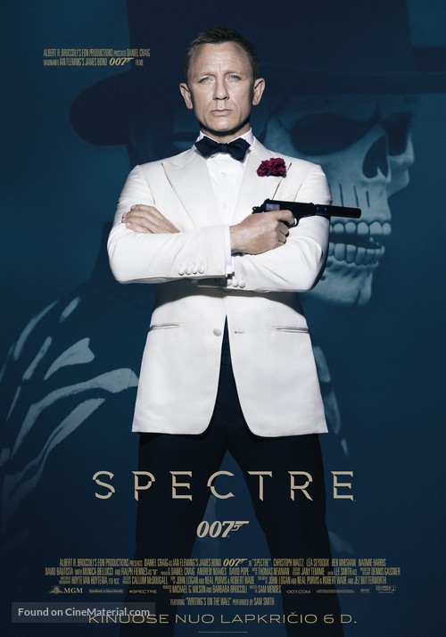 Spectre - Lithuanian Movie Poster
