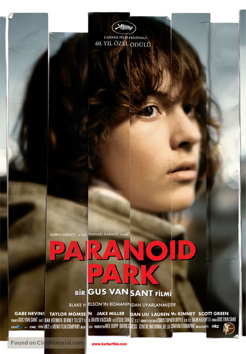 Paranoid Park - Turkish Movie Poster