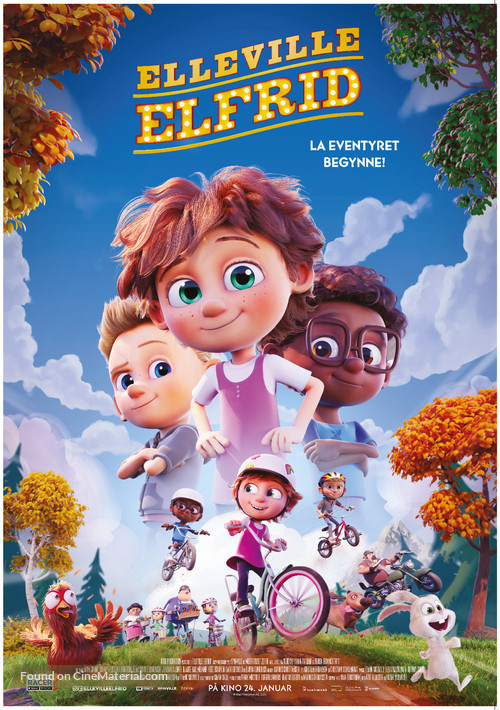 Elleville Elfrid - Norwegian Movie Poster