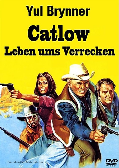 Catlow - German DVD movie cover