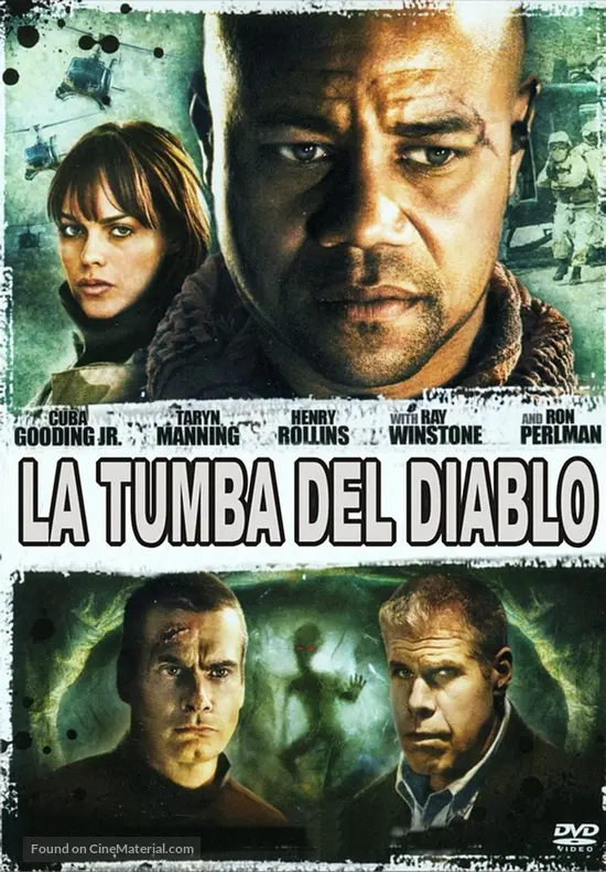 The Devil&#039;s Tomb - Argentinian DVD movie cover