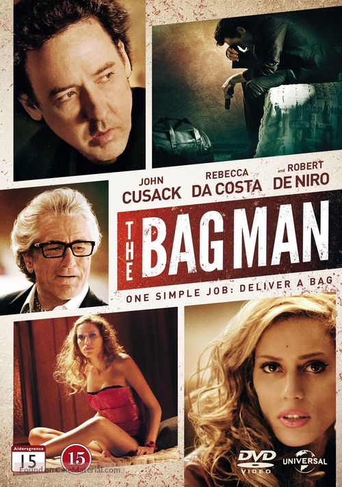 The Bag Man - Danish DVD movie cover