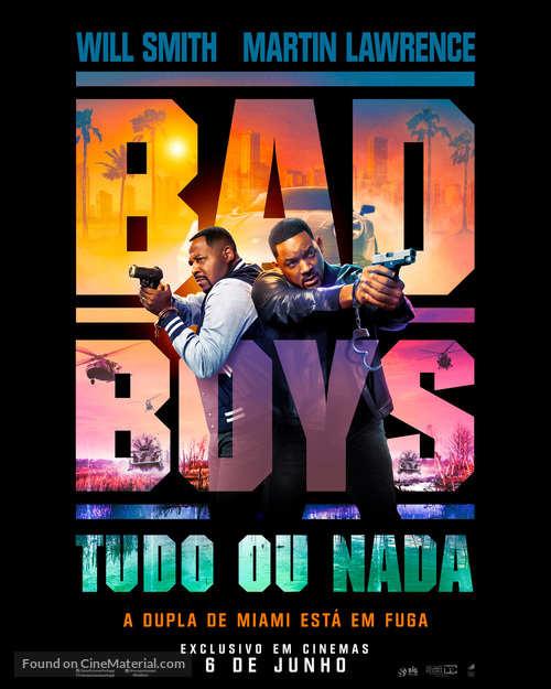 Bad Boys: Ride or Die - Portuguese Movie Poster