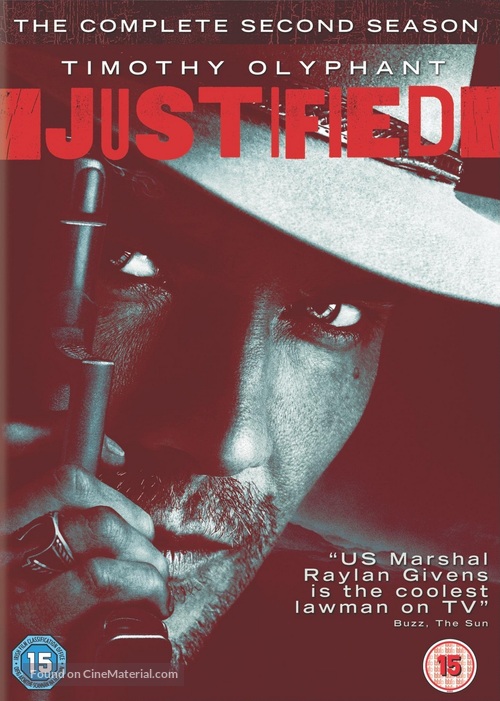 &quot;Justified&quot; - British DVD movie cover