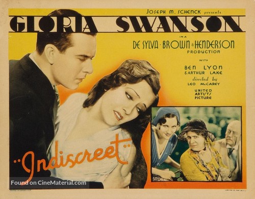 Indiscreet - Movie Poster