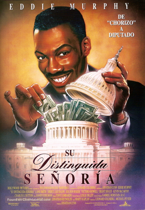 The Distinguished Gentleman - Spanish Movie Poster