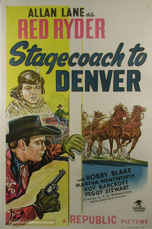 Stagecoach to Denver - Movie Poster