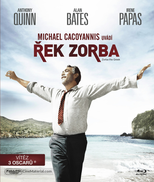 Alexis Zorbas - Czech Blu-Ray movie cover
