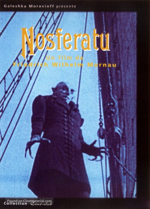 Nosferatu, eine Symphonie des Grauens - French Movie Cover