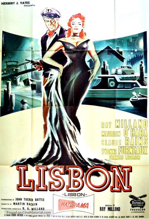 Lisbon - Italian Movie Poster