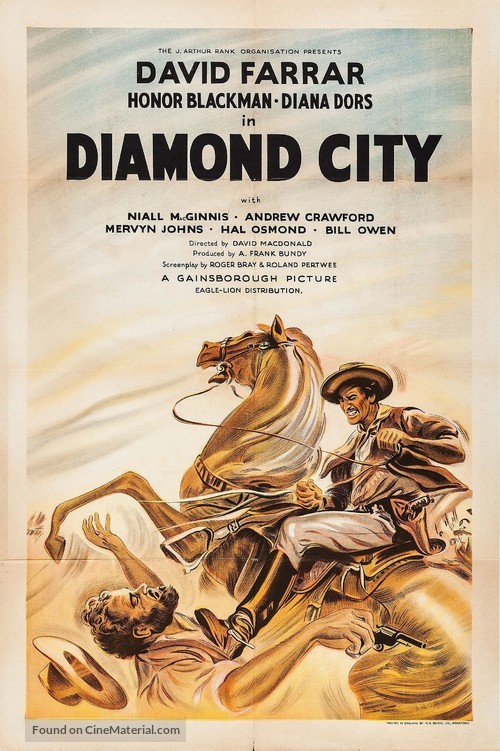 Diamond City - British Movie Poster