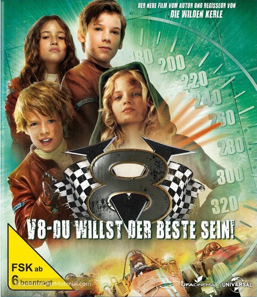 V8 - Du willst der Beste sein - German Blu-Ray movie cover
