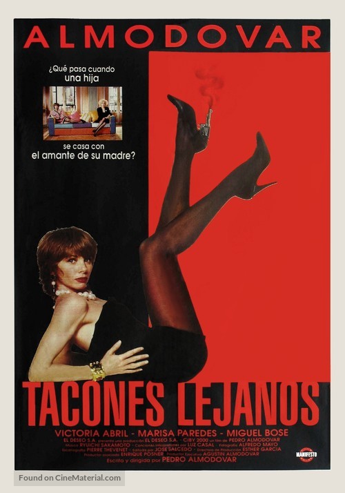 Tacones lejanos - Argentinian Movie Poster
