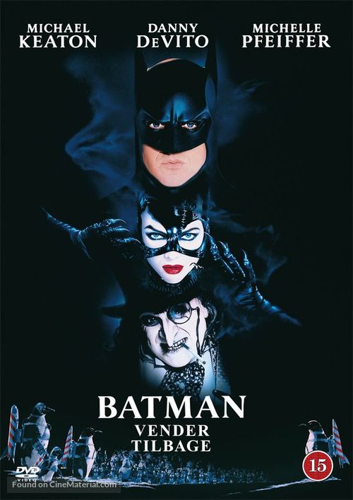 Batman Returns - Danish DVD movie cover