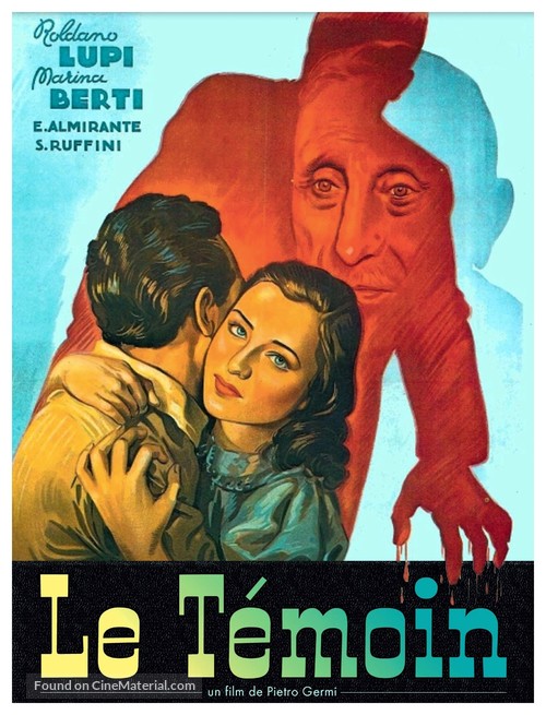 Il testimone - French Movie Poster
