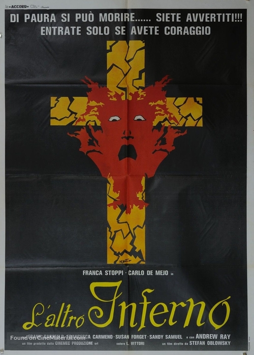 L&#039;altro inferno - Italian Movie Poster