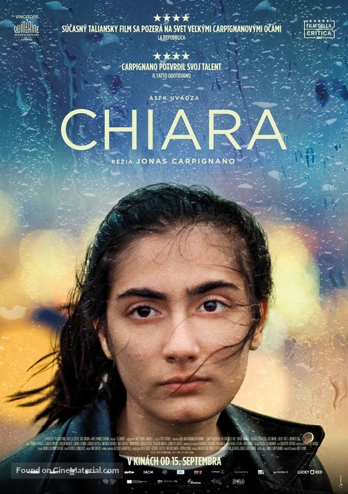 A Chiara - Slovak Movie Poster