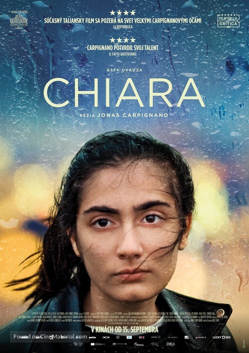 A Chiara - Slovak Movie Poster