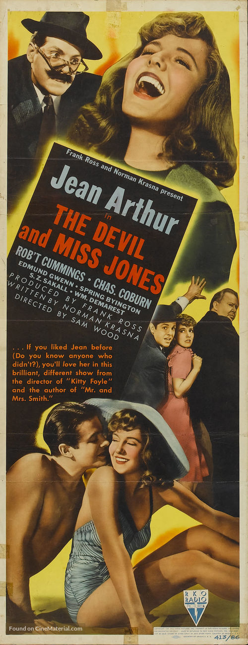 The Devil and Miss Jones - Movie Poster