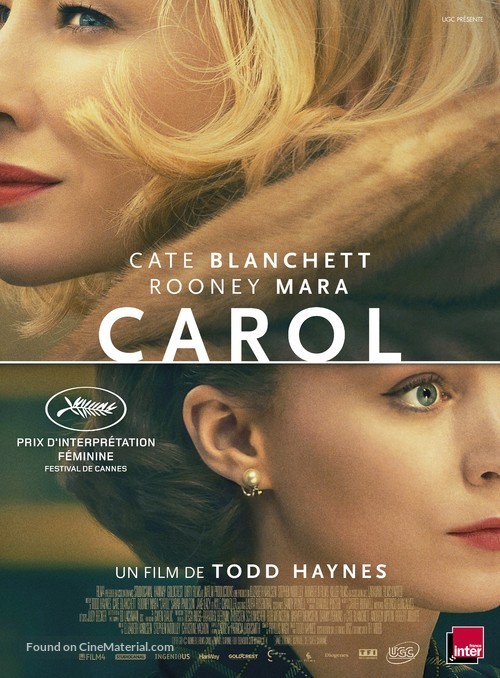 Carol - French Movie Poster