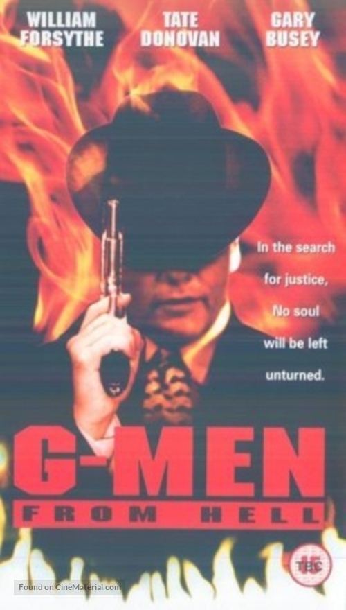 G-Men from Hell - British VHS movie cover