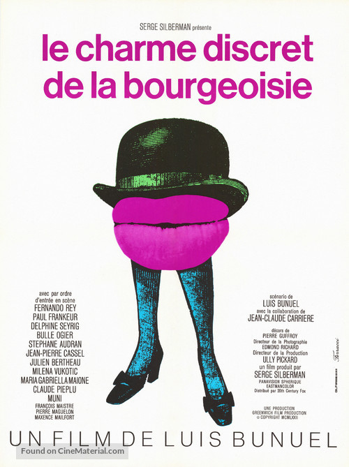 Le charme discret de la bourgeoisie - French Movie Poster