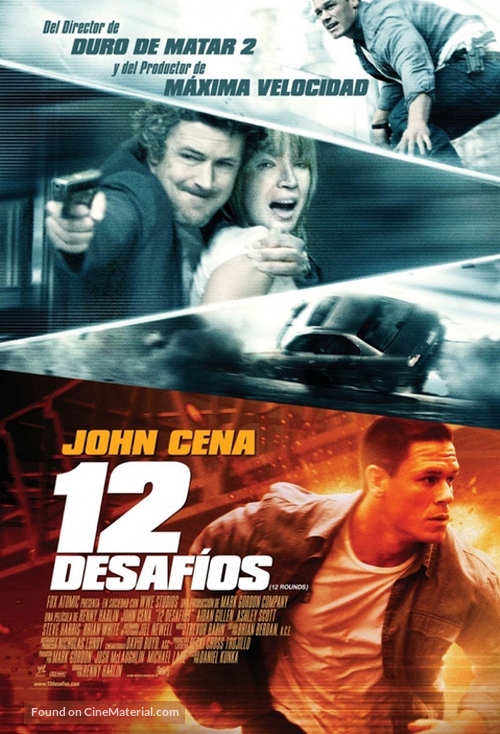 12 Rounds - Mexican Movie Poster