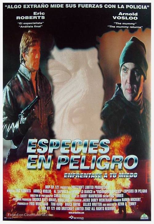 Endangered Species - Spanish poster