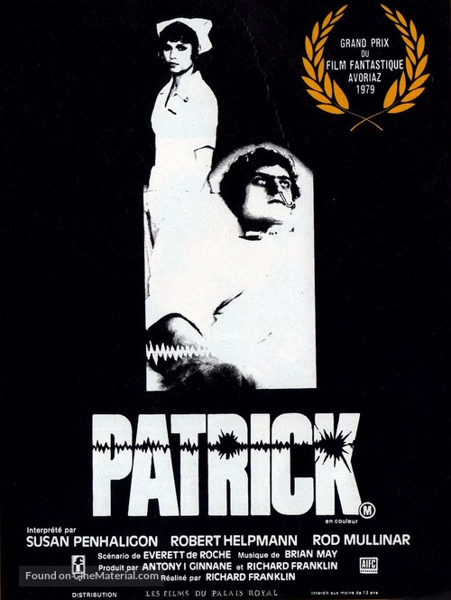 Patrick - French Movie Poster