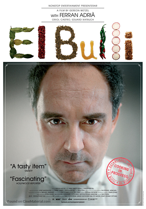 El Bulli: Cooking in Progress - Danish Movie Poster