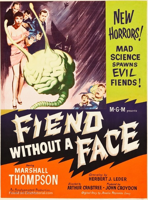 Fiend Without a Face - Movie Poster