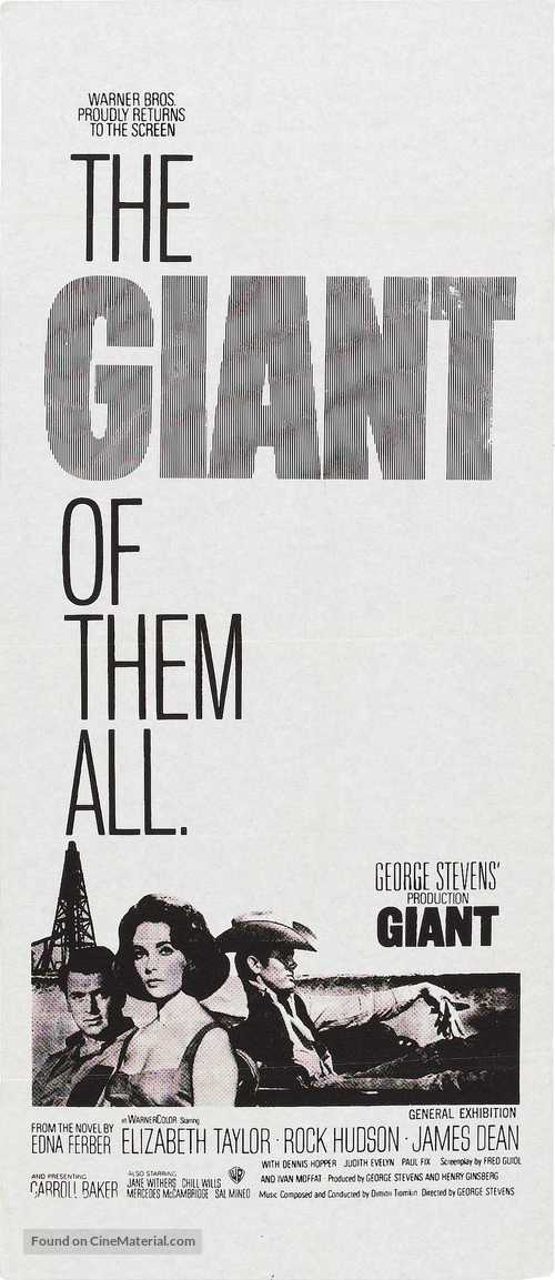 Giant - Australian Movie Poster