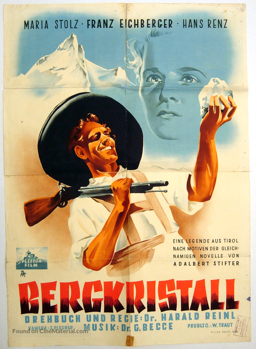 Bergkristall - Austrian Movie Poster