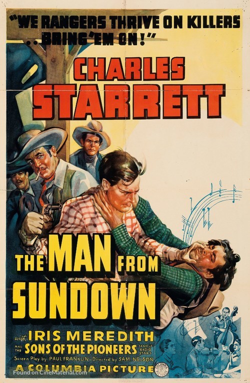 The Man from Sundown - Movie Poster