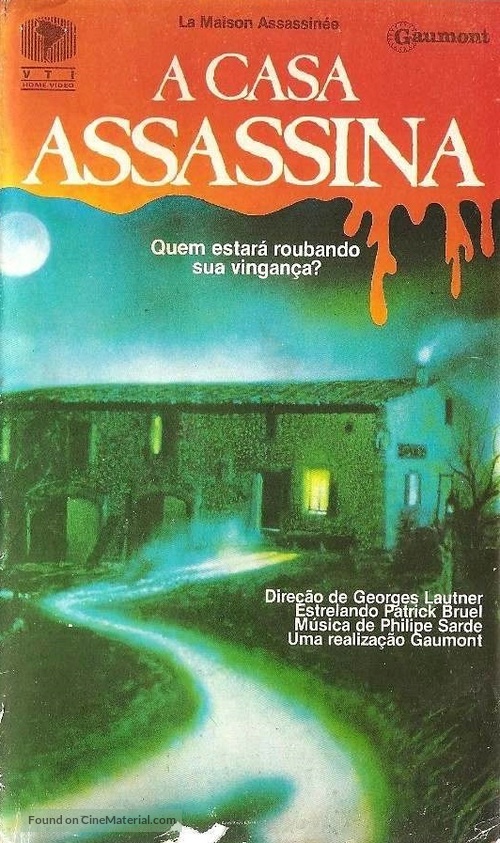 La maison assassin&eacute;e - Spanish VHS movie cover