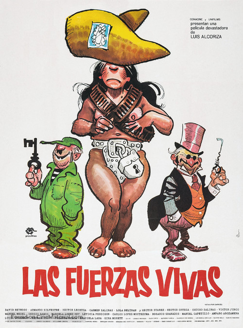 Las fuerzas vivas - Mexican Movie Poster