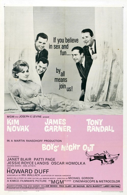 Boys&#039; Night Out - Movie Poster