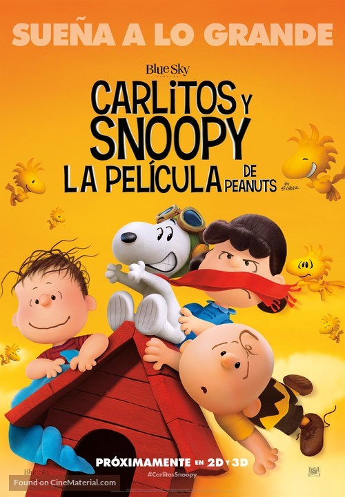 The Peanuts Movie - Spanish Movie Poster