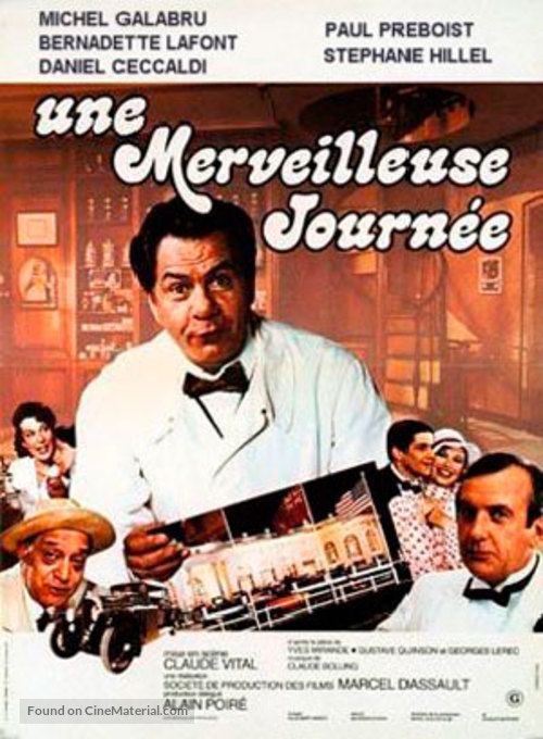 Une merveilleuse journ&eacute;e - French Movie Poster