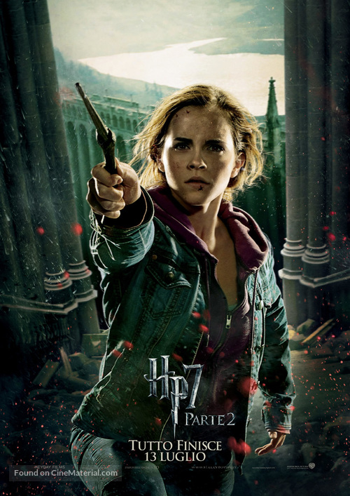 Harry Potter and the Deathly Hallows - Part 2 - Italian Movie Poster