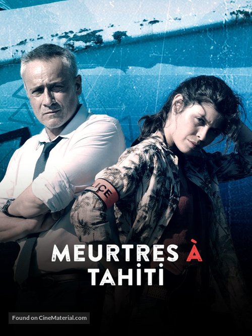 &quot;Meurtres &agrave;...&quot; Meutres &agrave; Tahiti - French poster