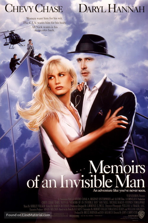 Memoirs of an Invisible Man - Movie Poster