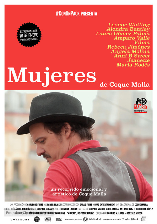 Mujeres, de Coque Malla - Spanish Movie Poster