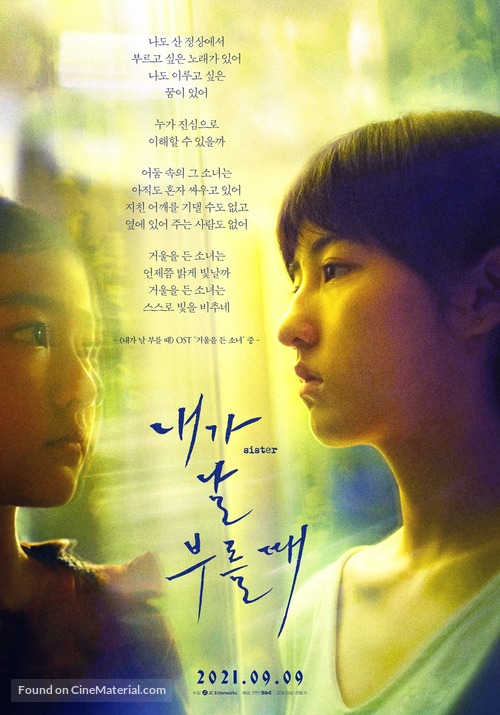 Wo de jie jie - South Korean Movie Poster