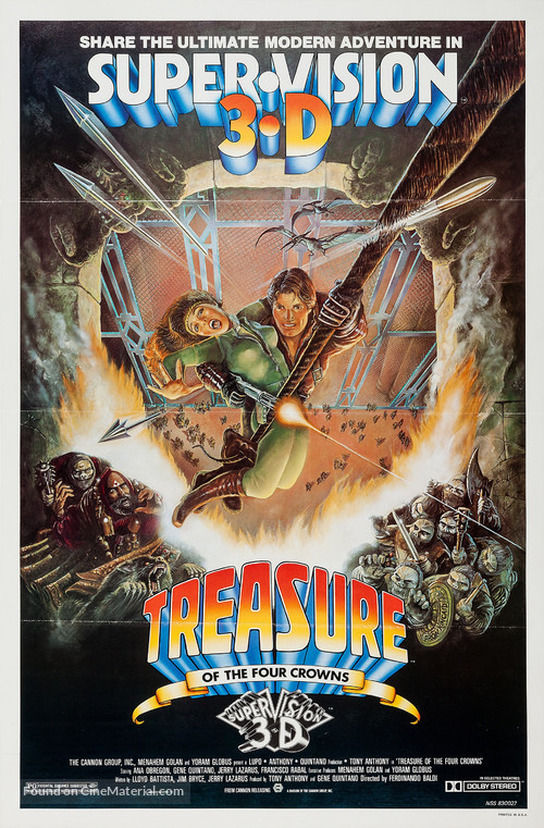 El tesoro de las cuatro coronas - Movie Poster