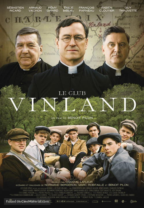 Le club Vinland - Canadian Movie Poster