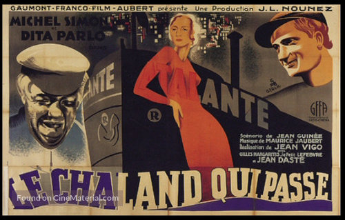 L&#039;Atalante - French Re-release movie poster